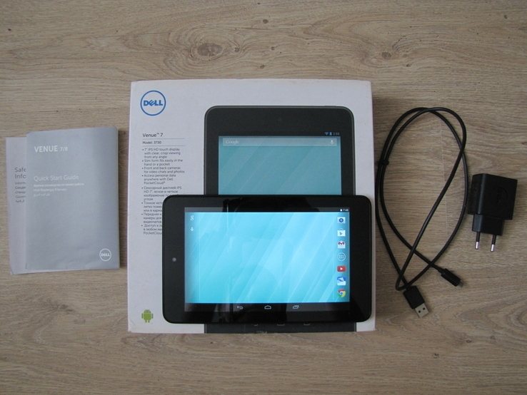 Планшет Dell venue 7 в идеальном состоянии полный комплект, photo number 2