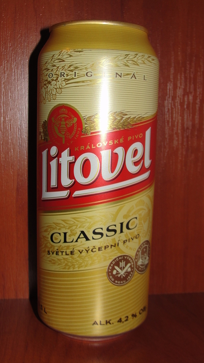 Чешское пиво Litovel Classic, photo number 2
