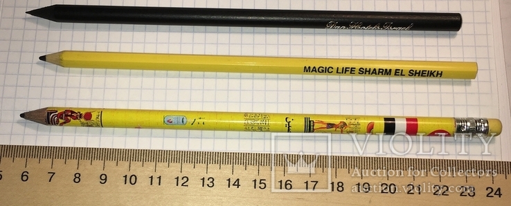 Simple pencils (Egypt, Israel) / Olіvtsi, 3 pcs., photo number 4