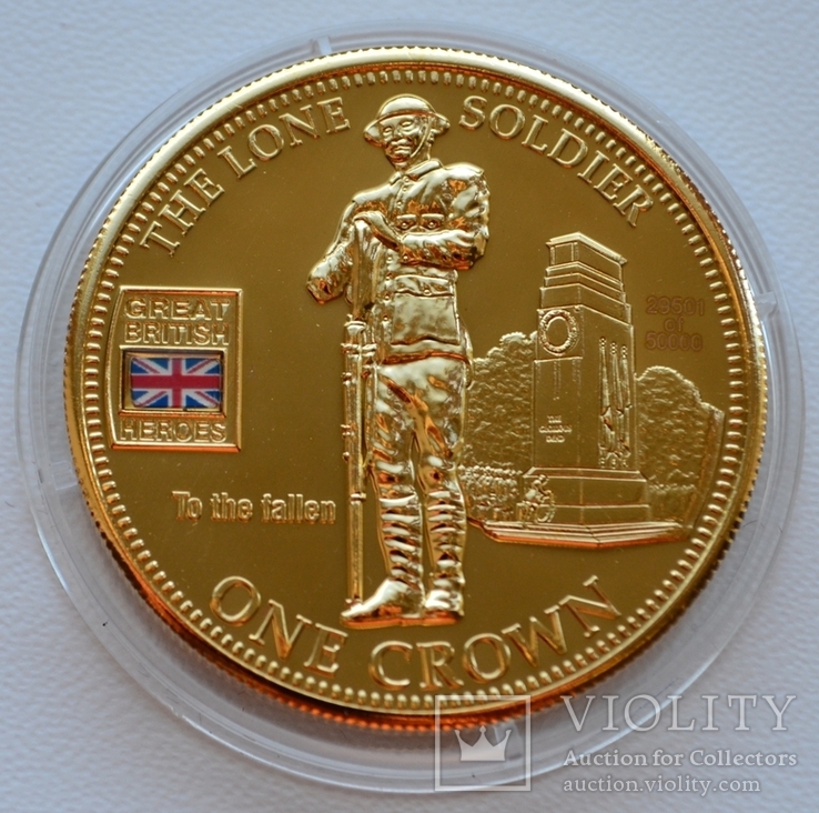 Великобритания 1 крона 2010 г.  набор из 4 монет. ПРУФ., фото №8