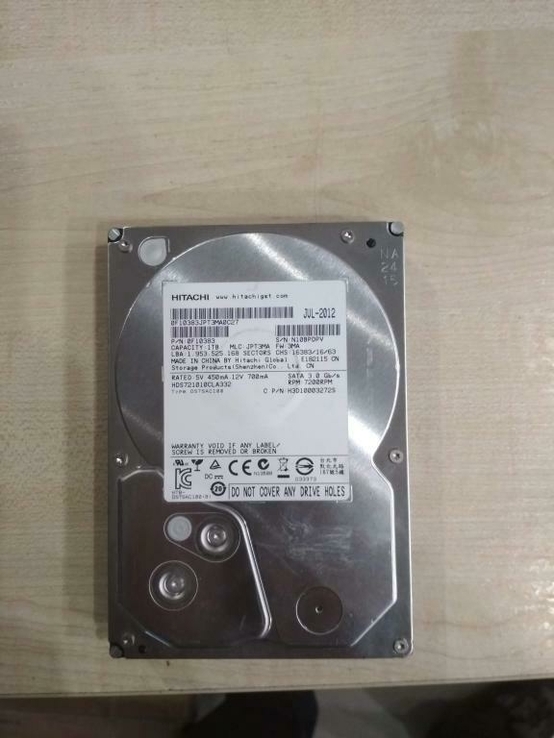 Винчестер Hitachi 1TB, фото №2