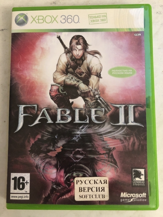 Диск с игрой для xbox 360 Fable 2