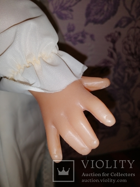 Кукла ссср,дзи, паричковая, 78 см, фото №6