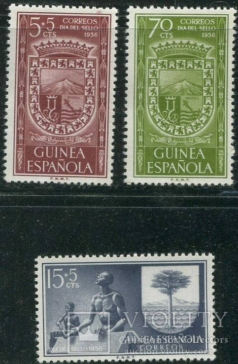 1956 Испания колонии Испанская Гвинея  полная серия  MNH **