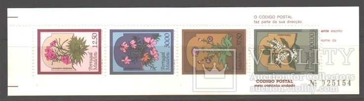 Португ. Мадейра. 1983. Цветы, буклет **., фото №2
