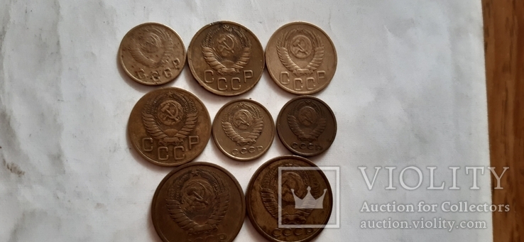 8 монет номинал и года разные., фото №2