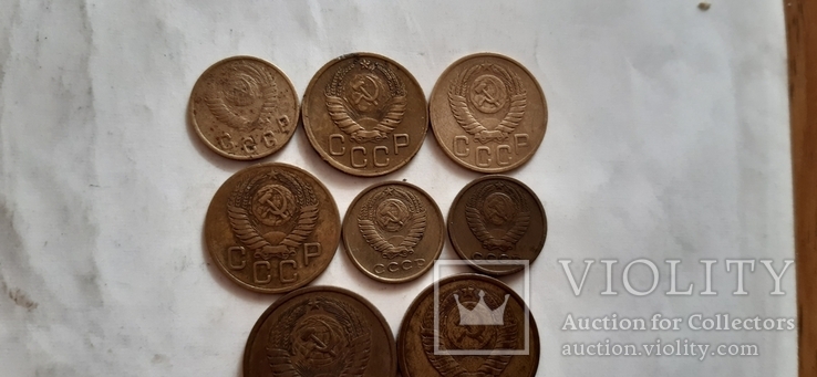 8 монет номинал и года разные., фото №3