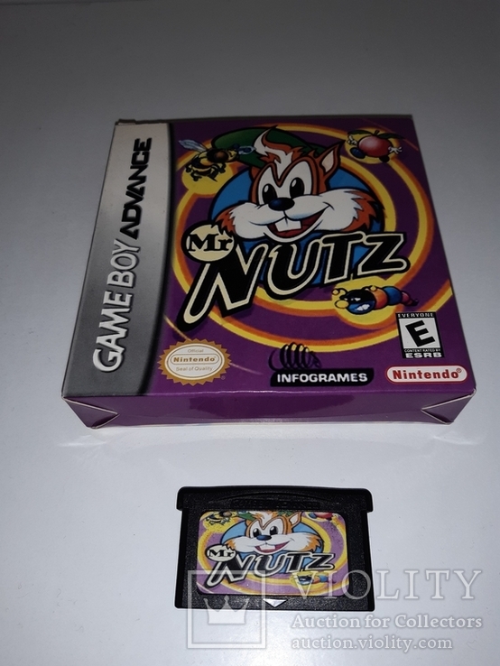 Mr.Nutz для gameboy advance/gba sp/nds/ndsl