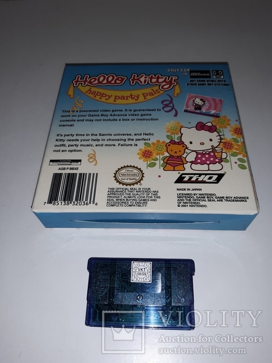 Картридж Hello Kitty: happy party pals для gameboy advance/gba sp