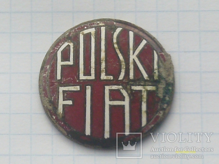 Эмблема шильдик Polski FIAT. Емблема автомобільна., фото №9