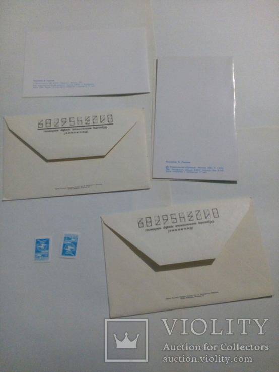 Два конверта две открытки две марки., фото №5