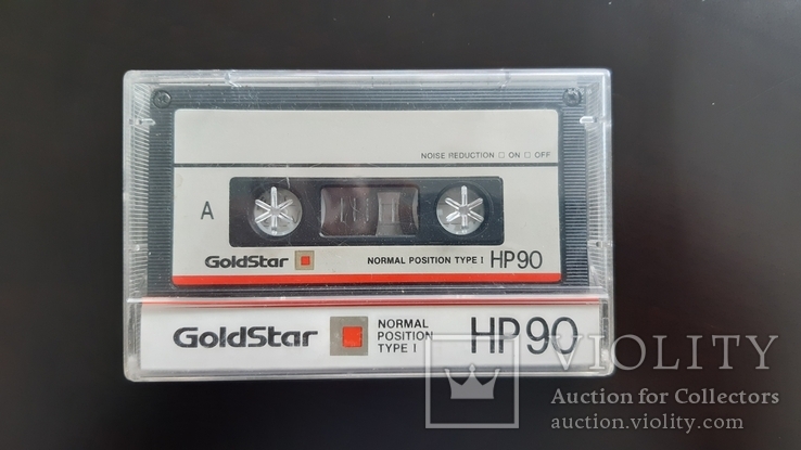 Касета GoldStar HP 90 (Release year 1989-91), фото №2