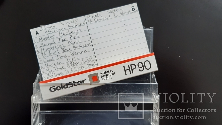 Касета GoldStar HP 90 (Release year 1989-91), фото №4