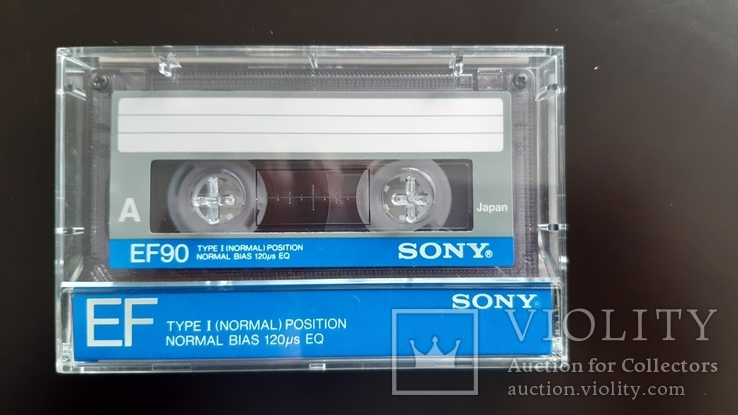 Касета Sony EF 90 (Release year 1986)