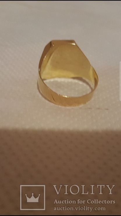 Перстень золотой,с бриллиантами., фото №3