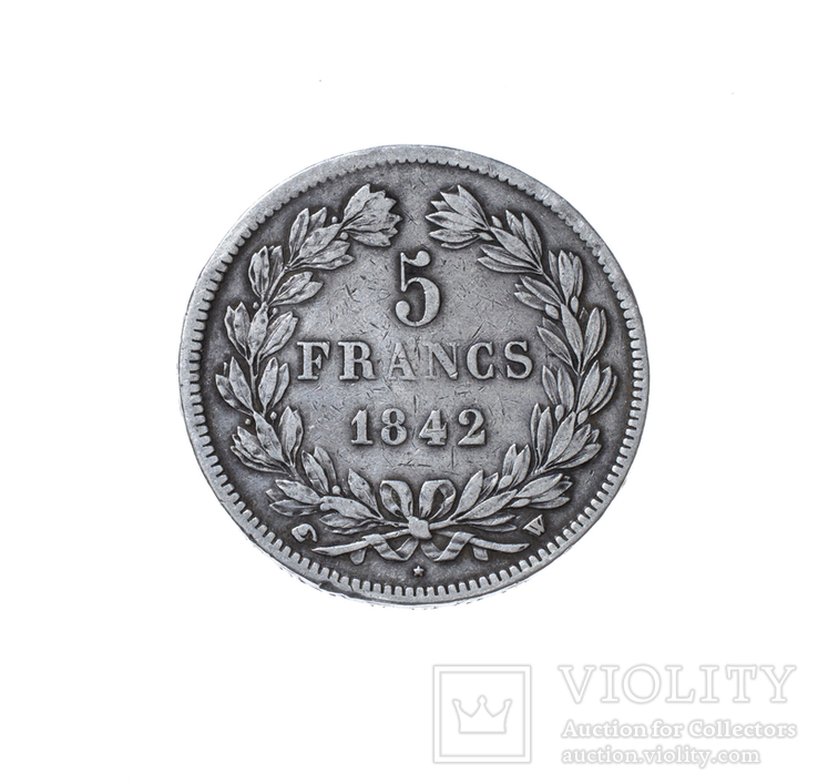 5 франків 1842 р.