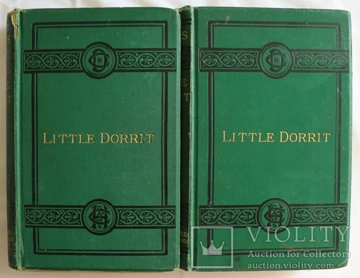 Чарлз Дикенс, "Little Dorrit", 2 тт. (Лондон, 1891). З хрестоматійними ілюстраціями Фіза, фото №3