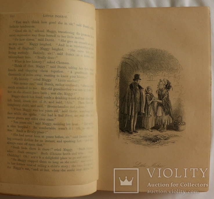 Чарлз Дикенс, "Little Dorrit", 2 тт. (Лондон, 1891). З хрестоматійними ілюстраціями Фіза, фото №7