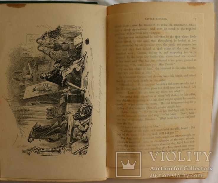 Чарлз Дикенс, "Little Dorrit", 2 тт. (Лондон, 1891). З хрестоматійними ілюстраціями Фіза, фото №11