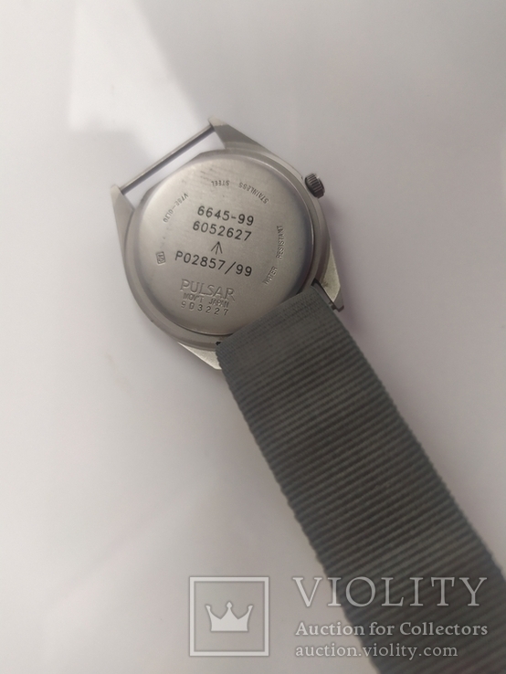 Военные часы A Pulsar G10 Military Wristwatch, 6645-99 оригинал, фото №4