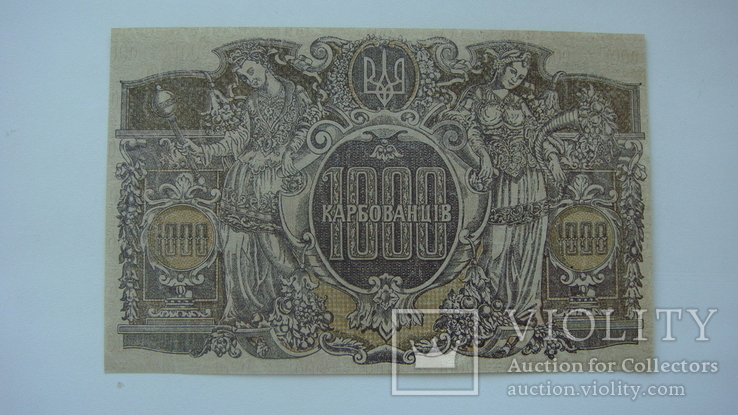 Украина 1000 карб.1918, фото №3