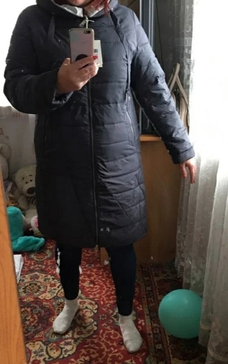 Куртка женская длинная, новая, весенняя, на 50 - 52 размер. весна - осень, фото №6