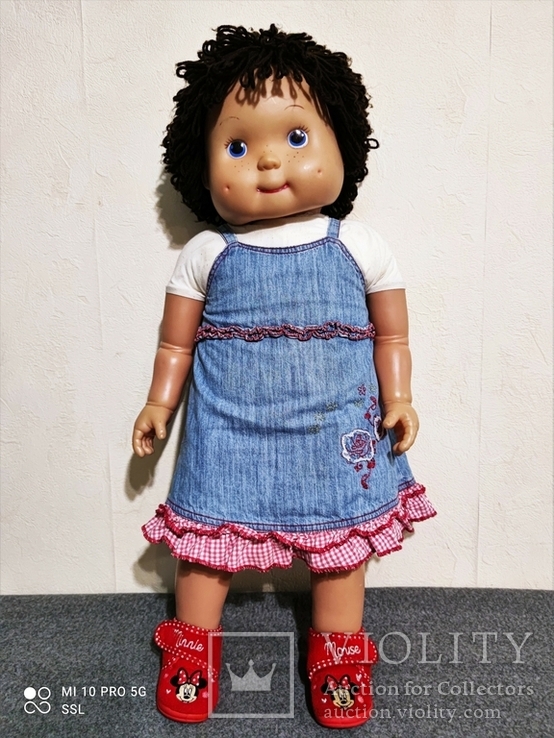 Велика лялька,набивна, 75см., фото №3