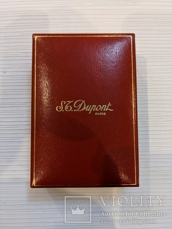 S.T. Dupont запонки + зажим для галстука, фото №13