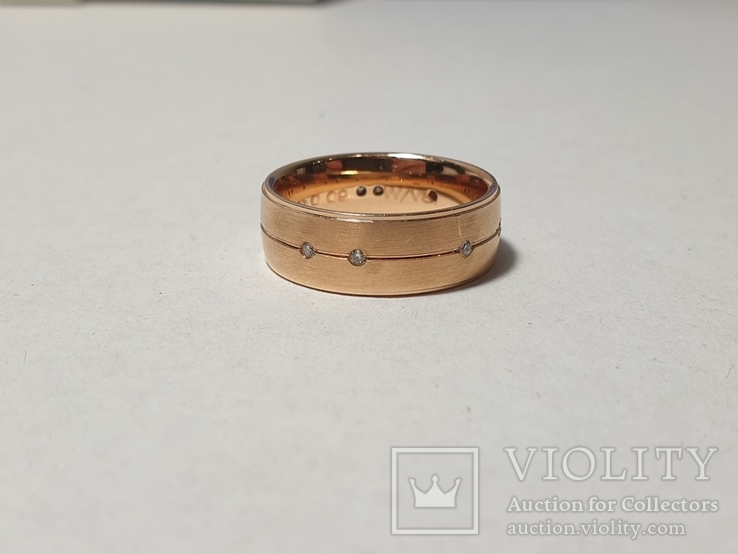 Кольцо из золота 750 пробы Peter Heim с бриллиантами Новое, фото №6