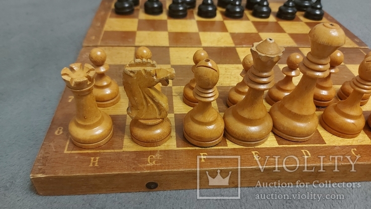 Старые шахматы с утяжелителями