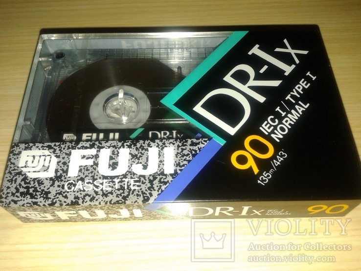 2 новые аудиокассеты  Fuji (запечатанные), фото №4