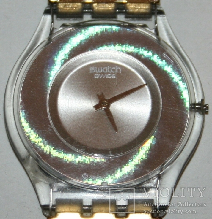 Часы женские Swatch (кварц.,рабочие) Швейцария.,2004 год.