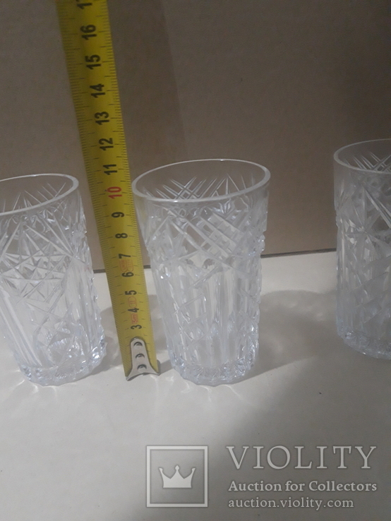 Три хрустальных стакана, фото №7