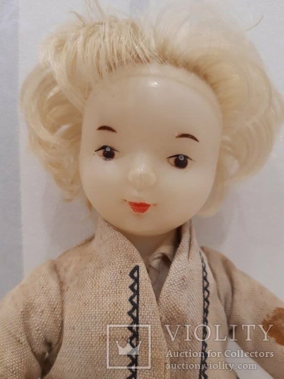 Кукла в старинном льняном костюме, фото №12