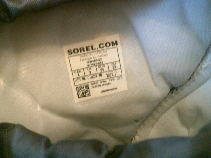 Sorel waterproof - теплые сапожки разм.35, photo number 9