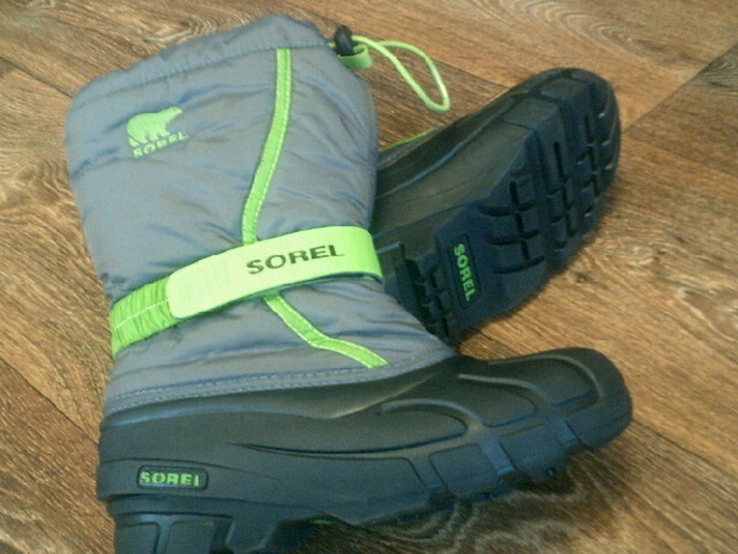 Sorel waterproof - теплые сапожки разм.35, photo number 12