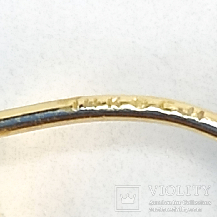 Золотые серьги-кольца, photo number 6