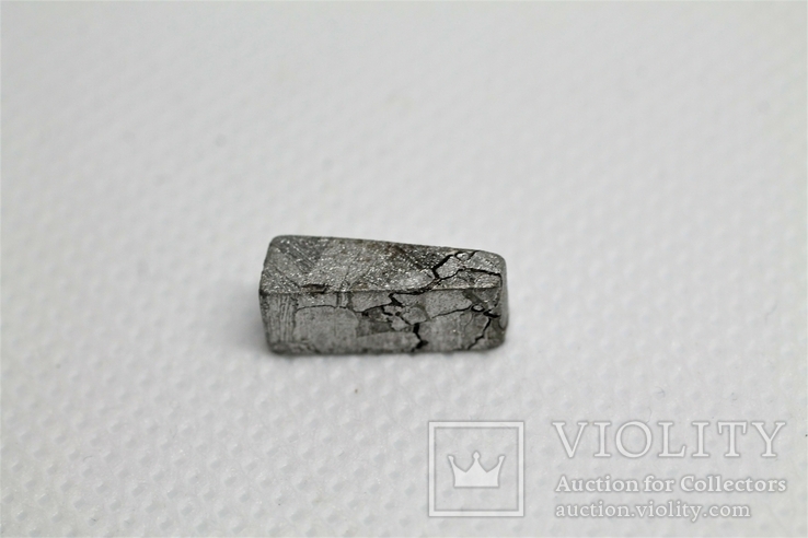 Заготовка-вставка з метеорита Seymchan, 2,4 г, із сертифікатом автентичності, фото №7