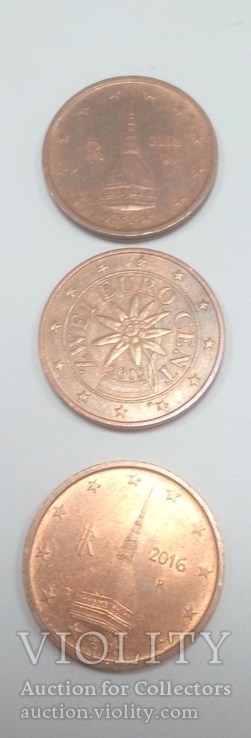 Євро монети. оборотні, фото №11