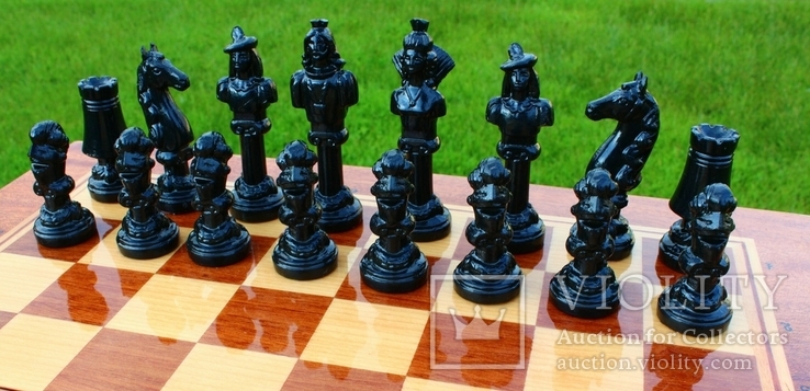 17 Шахматы 47 х 47 СССР . Шахи . Старинные, фото №3