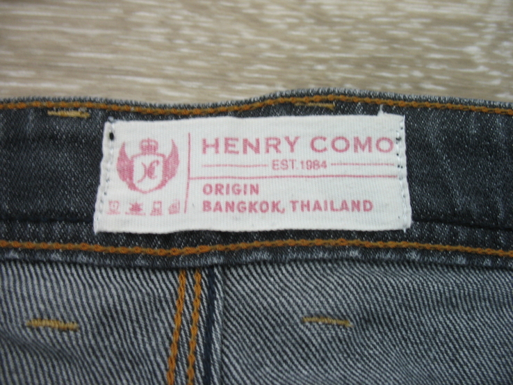 #15 Джинсы Henry Como (Made in Thailand). Цвет темно-серый., фото №9