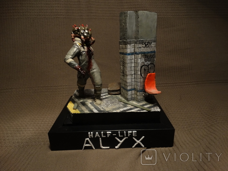 1:12 Half-Life Alyx panzer zombie diorama, фото №2