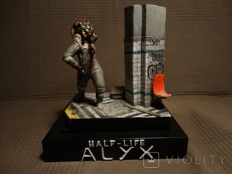 1:12 Half-Life Alyx panzer zombie diorama, фото №8