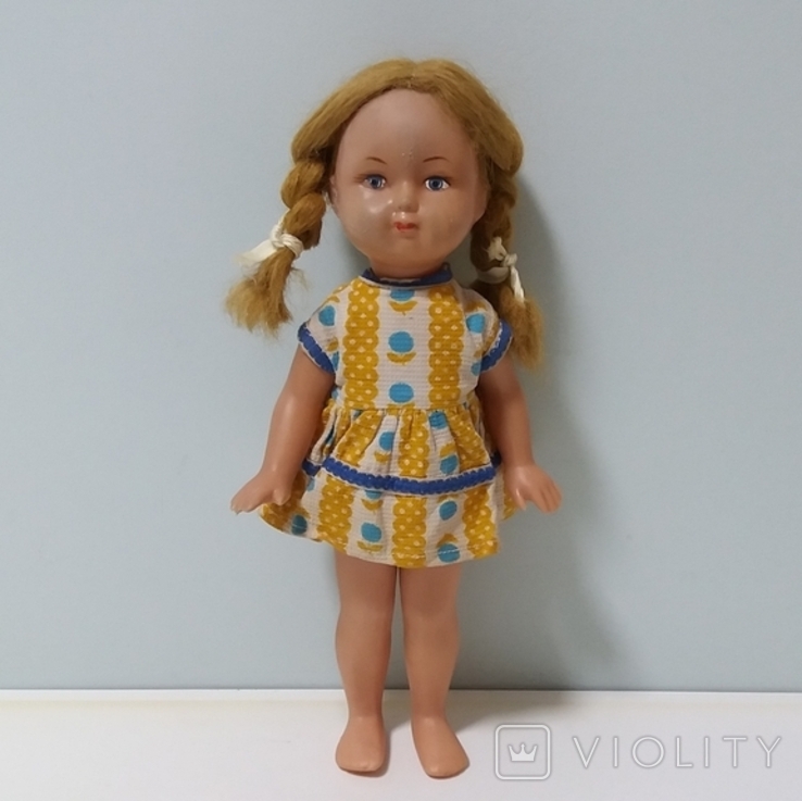Кукла паричковая Московская ф-ка сувенирных и подарочных игрушек СССР, фото №3
