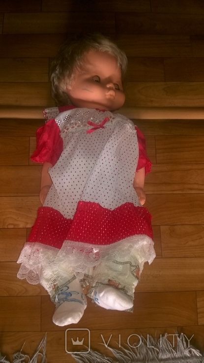 Лялька, НДР - 65 см., фото №4