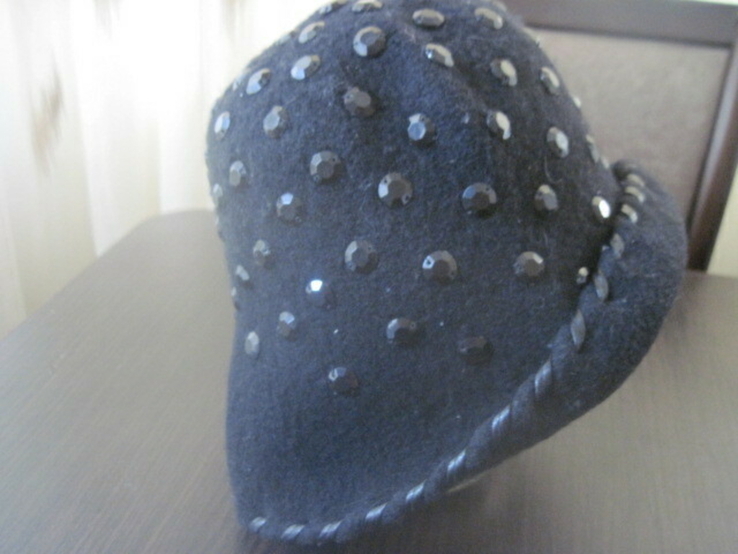 Стильная шляпка из фетра, numer zdjęcia 9