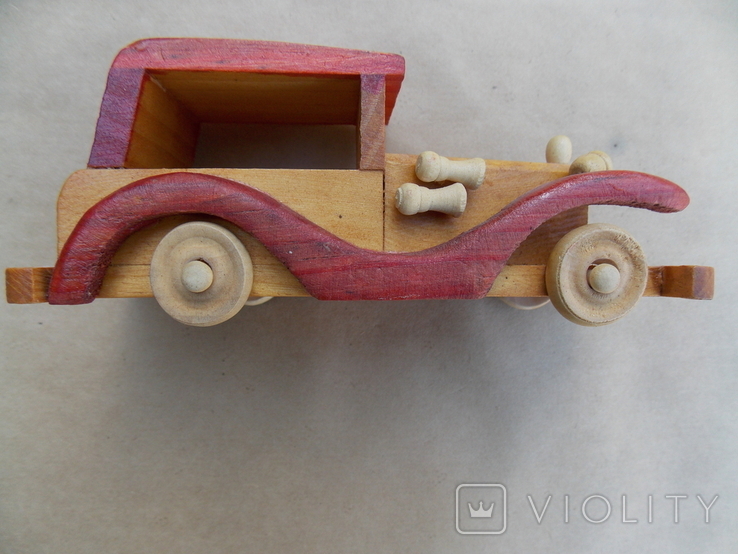 Машинка деревянная, фото №3