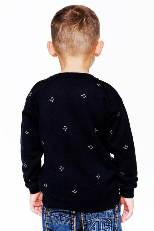 В'язаний светр для хлопчика різдвяний (101), photo number 3