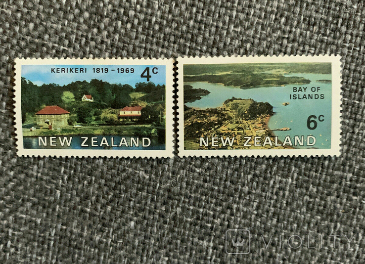 Новая Зеландия 1969 ландшафты