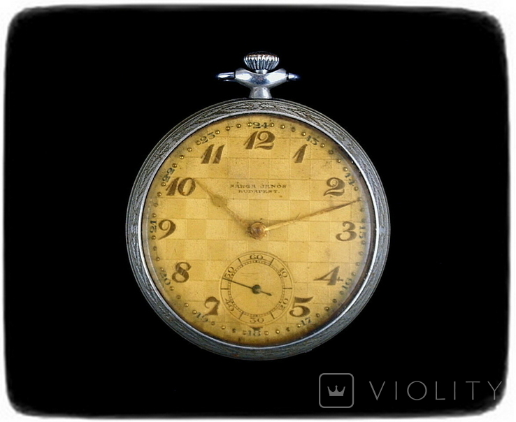 Часы карманные SARGA JANOS Budapest, фото №2